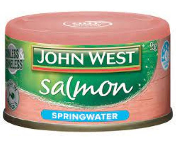 John West Salmon In Spring Water 95g
