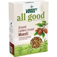 Vogels All Good Almond Cashew & Linseed - 500gm