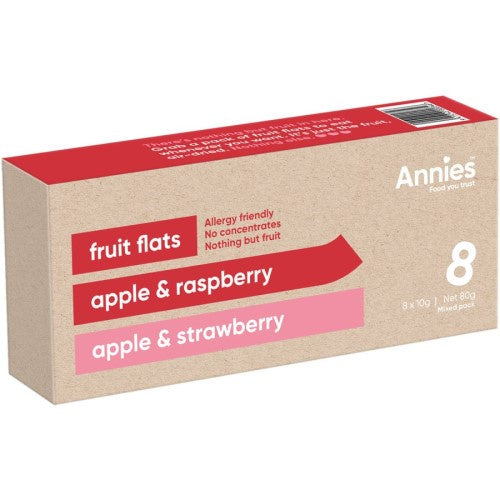 Annie's Berry Fruit Flats 8pk 10g bars