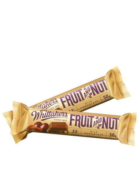 Whittakers Chocolate Bar Fruit & Nut Chunks 50g
