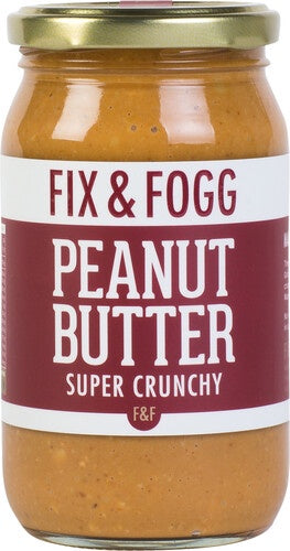 Fix & Fogg Super Crunchy Peanut Butter 375g