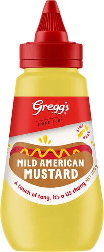 Greggs Mild American Mustard 250g