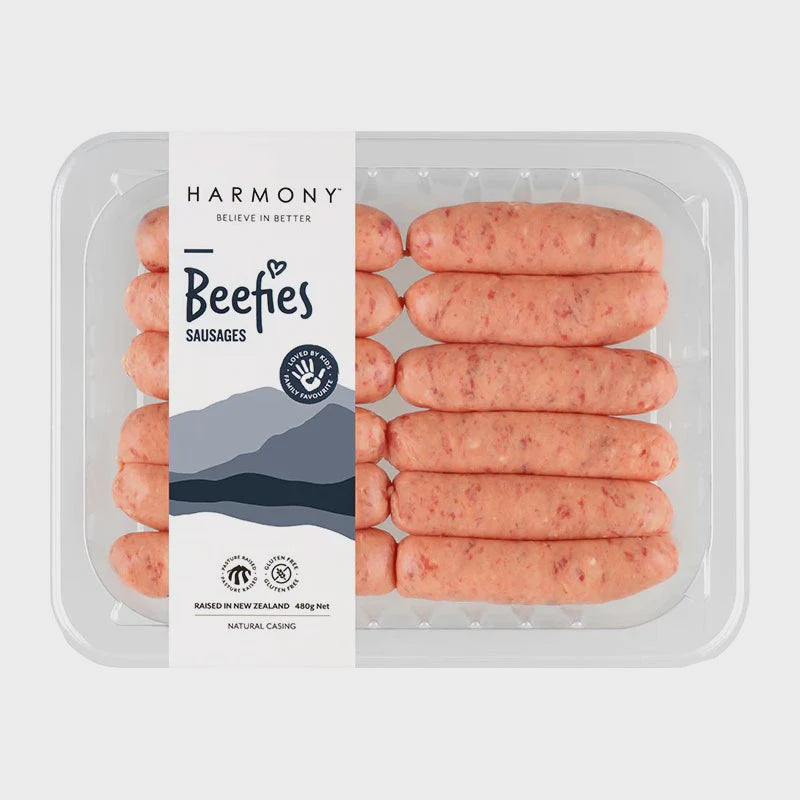 Harmony Beefies Sausages 360g
