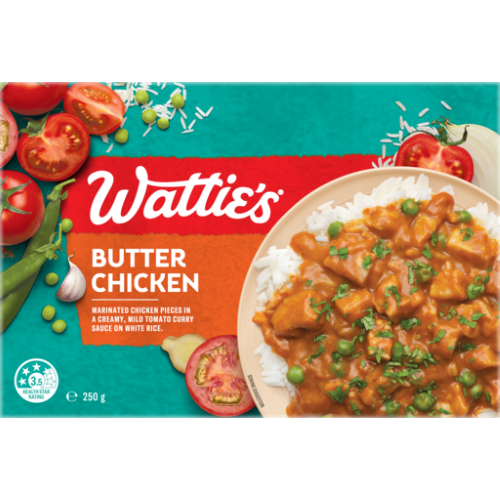 Watties Butter Chicken Frozen Meal 250g