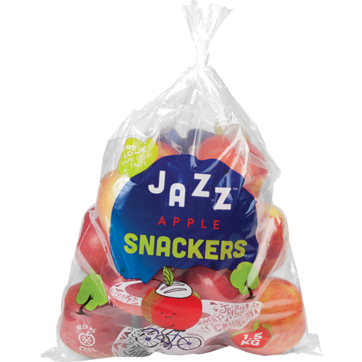Apples 1.5kg Prepacked Jazz Snackers