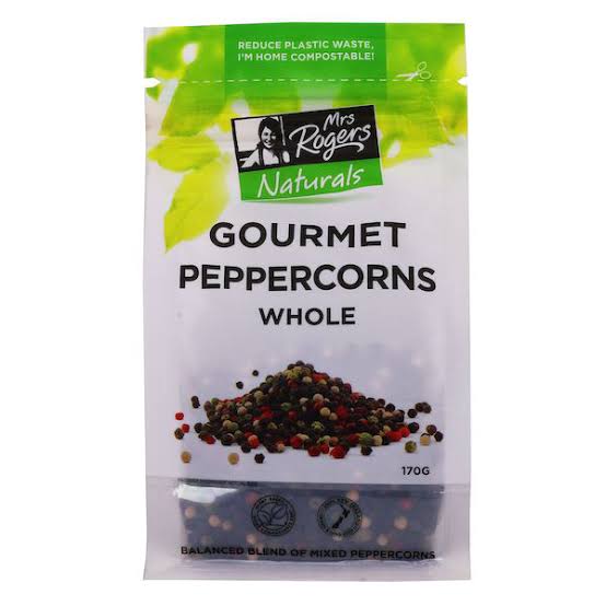 Mrs Rogers Peppercorns - Gourmet 170gm
