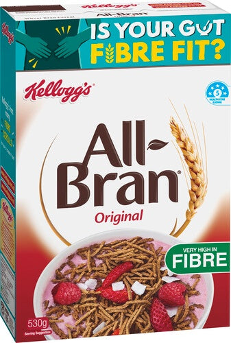 Kelloggs All Bran Cereal Original 530g