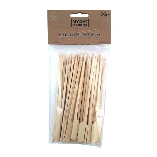 Party Bamboo Sticks 15cm 50pc