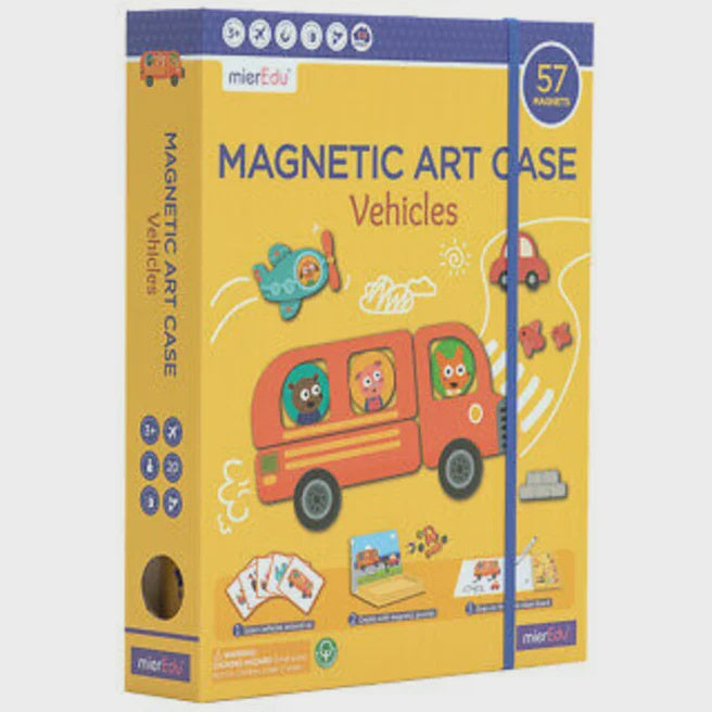 mierEdu Magnetic Art Case Vechiles