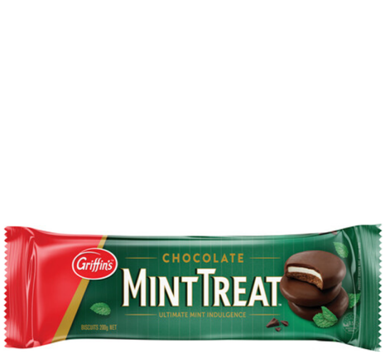 Griffins Mint Treats Chocolate Biscuits 200g