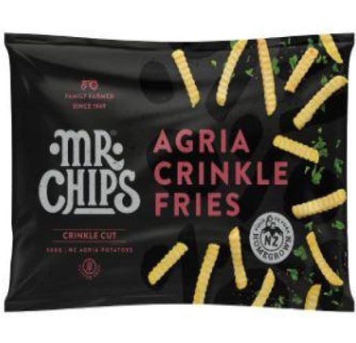 Mr Chips Agria Crinkle Fries 900g