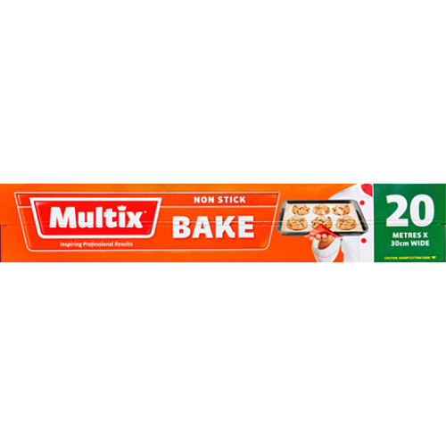 Multix Non-Stick Baking & Cooking Paper (20m x 30 cm wide)