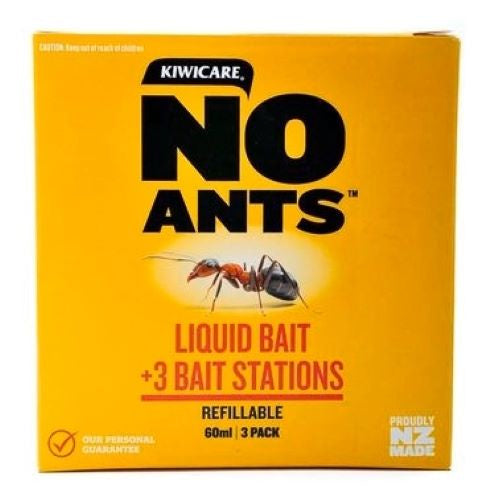 Kiwicare No Ants Liquid Bait Stations 3pk