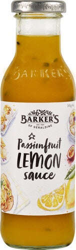 Barkers Passionfruit Lemon Dessert Sauce 345g