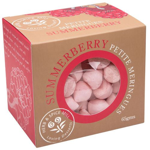 The Herb & Spice Mill Summer Berry Petite Meringues 65g