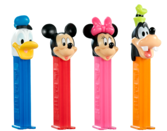 PEZ Mickey And Friends Dispenser & Refills 17g