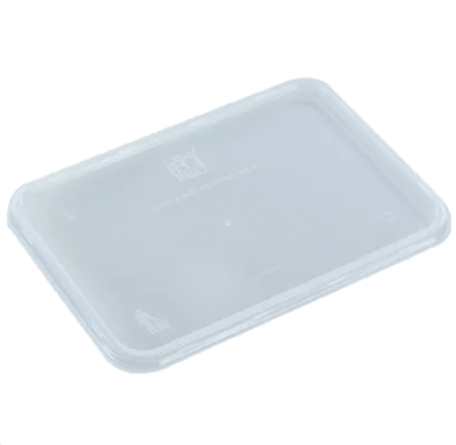 Uni-chef Rectangle Lid to Suit 500ml - 1000ml Containers 10pk