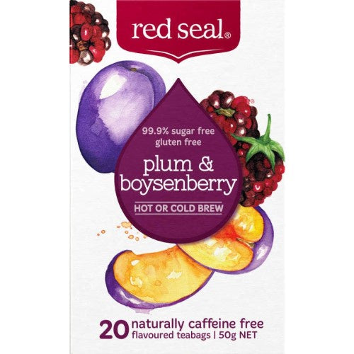 Red Seal Hot & Cold Plum & Boysenberry Tea 20pk