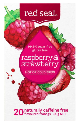 Red Seal Hot & Cold Raspberry & Strawberry Tea 20pk