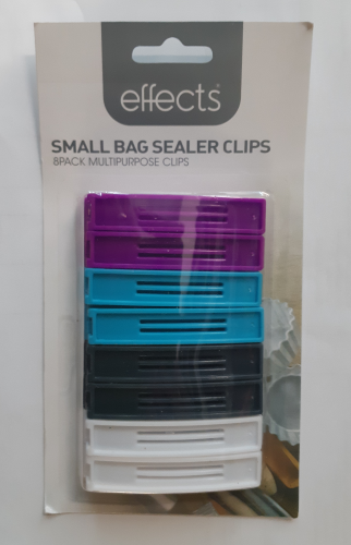 Effects Small Bag Sealer Clips 8pk