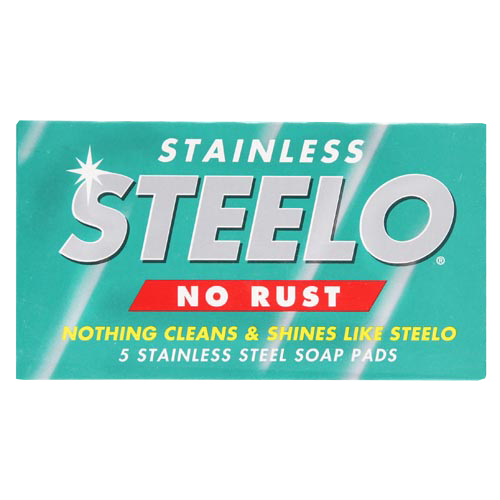 Steelo Stainless Soap Pads No Rust 5pkt
