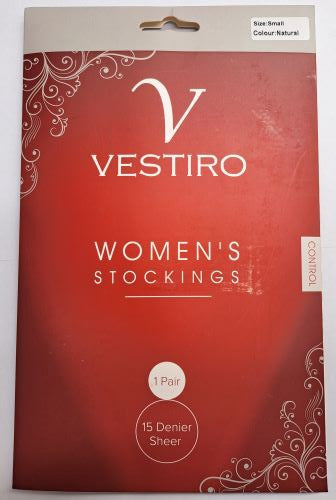 Vestiro Control Stockings 15D Natural Small