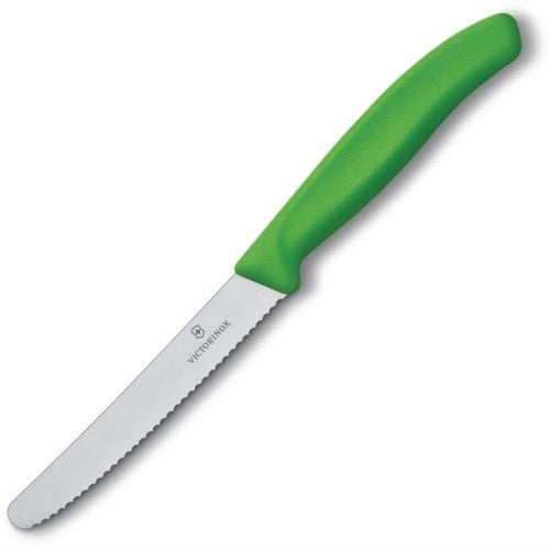 Victorinox Paring Knife Serrated Green 11cm